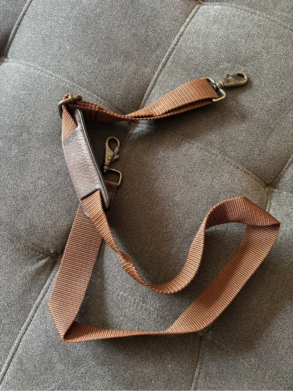 Rare New Vintage Marlboro 2003 Guts Grit Gear Brown Suede Leather Duffle 20x10”